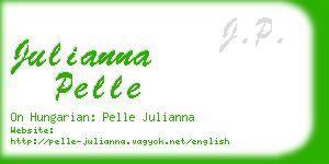 julianna pelle business card